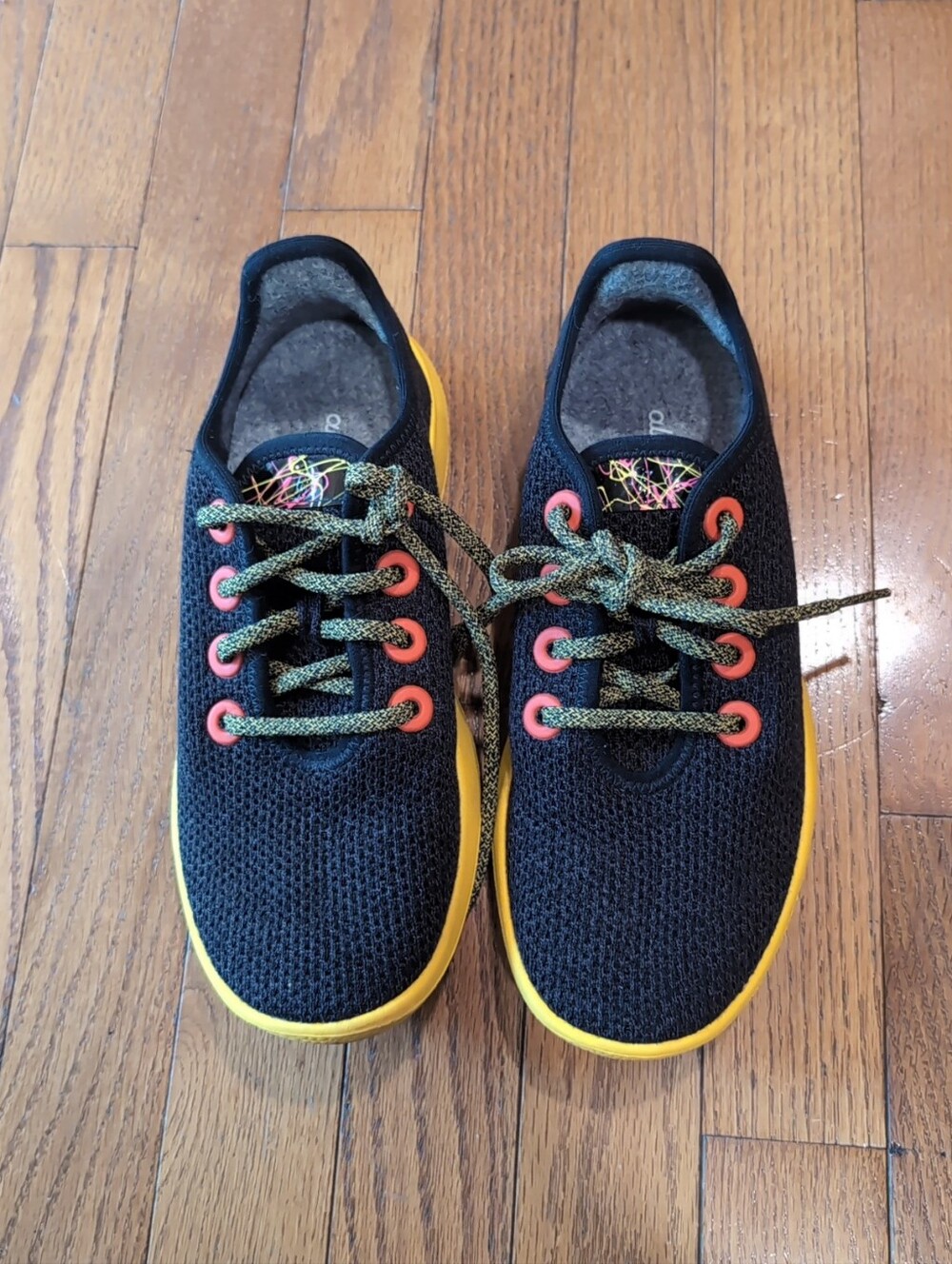 Allbirds Tree Runner Sneakers Women’s Size 7 Limited Edition Heathered Black